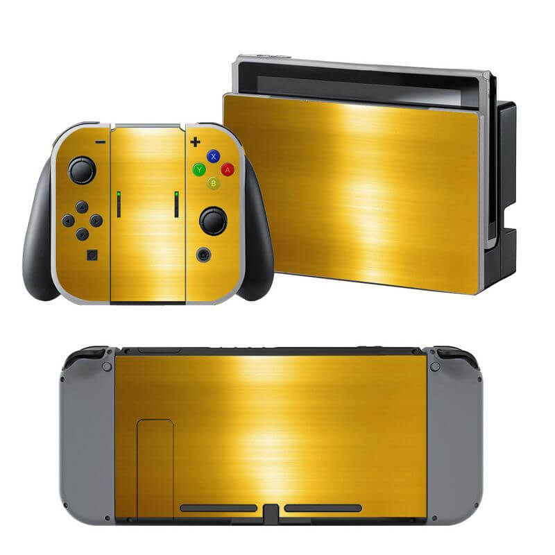 Gold Nintendo Switch Skin