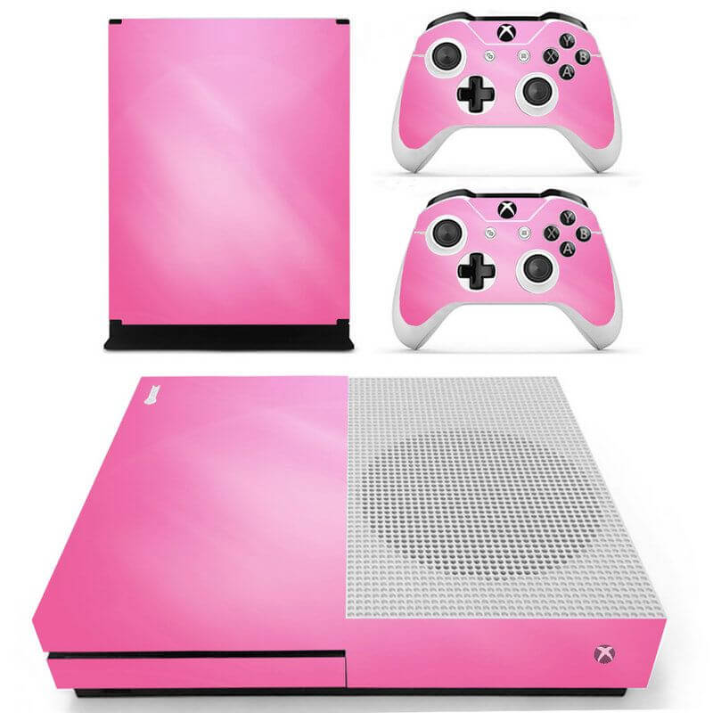 Pink Xbox ONE S sticker