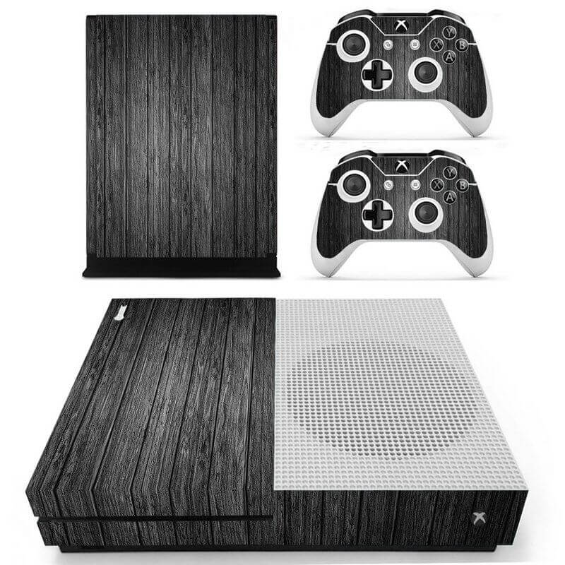 Wood V2 Xbox ONE S sticker