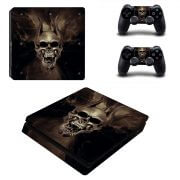 Darkness Skull PS4 Slim skin 1