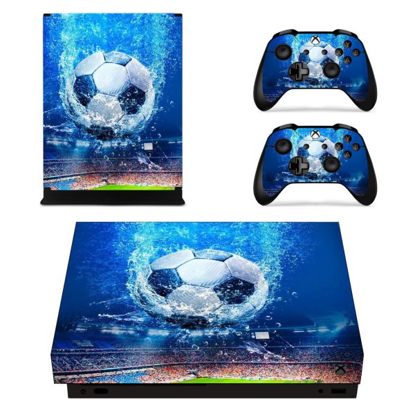 Blue Soccer - Xbox One X Skin