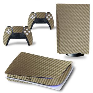 Carbon Gold - PS5 Skin