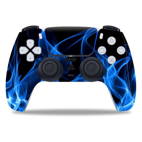 Blue Smoke- PS5 Controller Skin