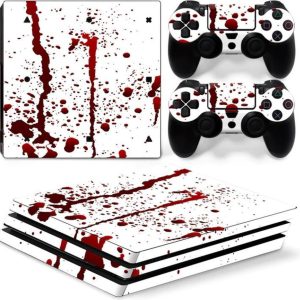 Blood - PS4 Slim Console Skin