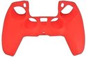 Playstation 5 controller skin hoes rood