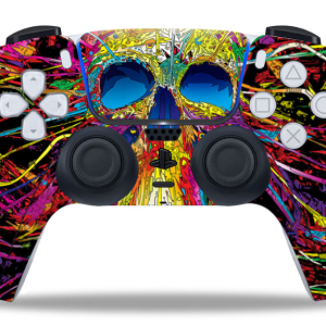 Color Skull PS5 sticker